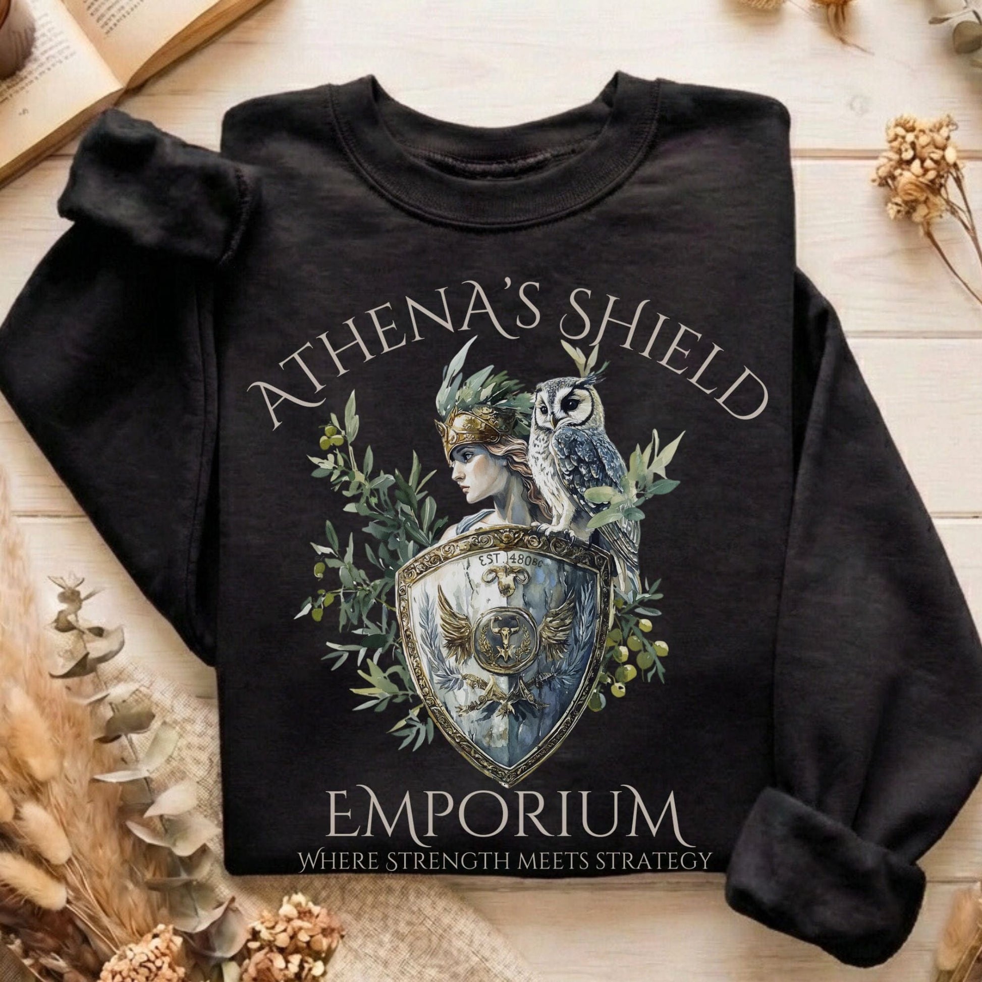 Sweatshirt Black / S Design 94 Sweatshirt The Mystic Eden