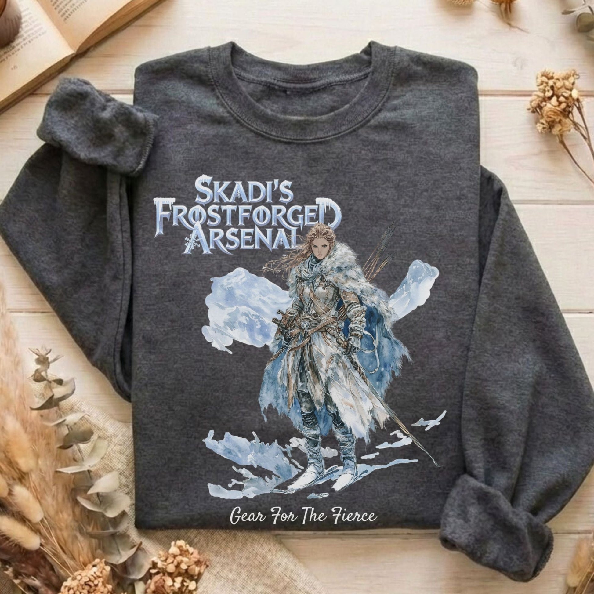Sweatshirt Dark Heather / S Design 169 Sweatshirt The Mystic Eden