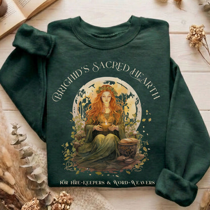 Sweatshirt Forest Green / S Design 216 Sweatshirt The Mystic Eden