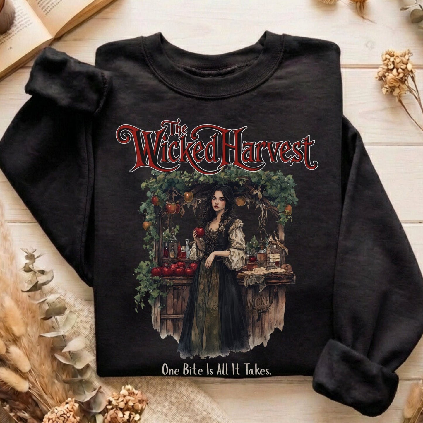 Sweatshirt Black / S Design 184 Sweatshirt The Mystic Eden