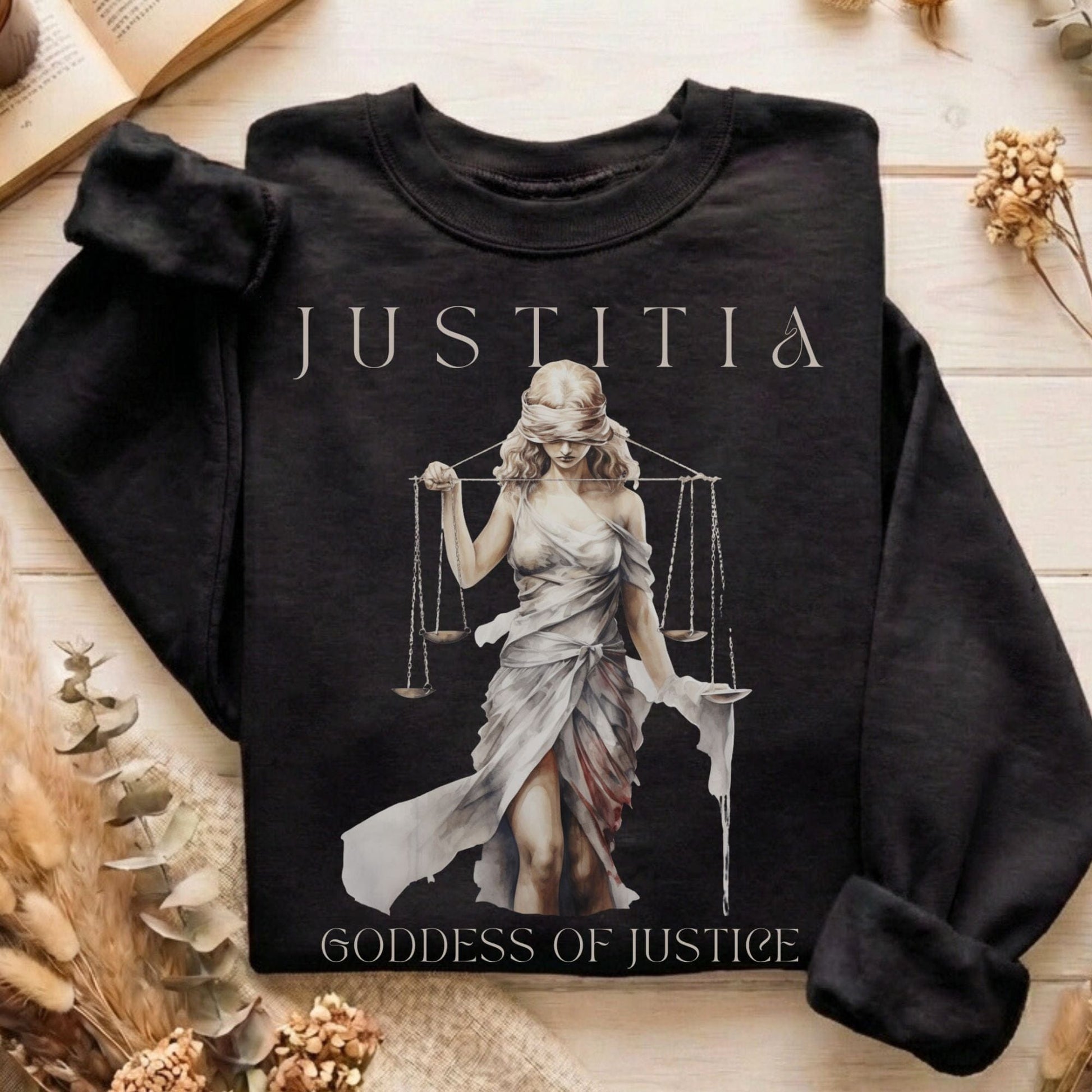 Sweatshirt Black / S Design 47 Sweatshirt The Mystic Eden