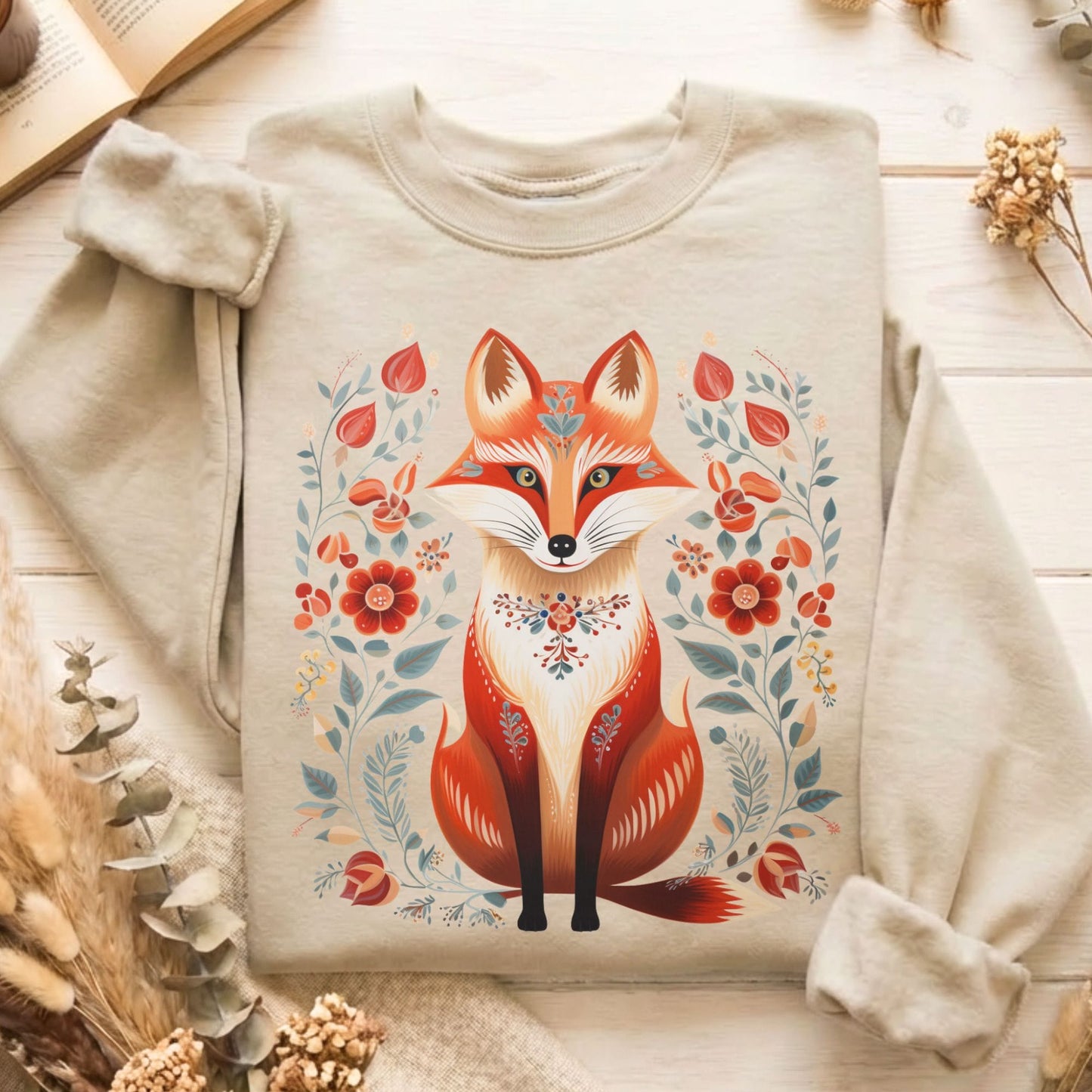Sweatshirt Sand / S Design 49 Sweatshirt The Mystic Eden