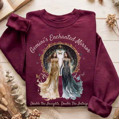 Sweatshirt Maroon / S Design 153 Sweatshirt The Mystic Eden