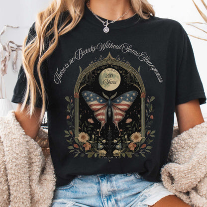 T-Shirt Black / S There Is No Beauty Without Some Strangeness America 250 T-Shirt The Mystic Eden