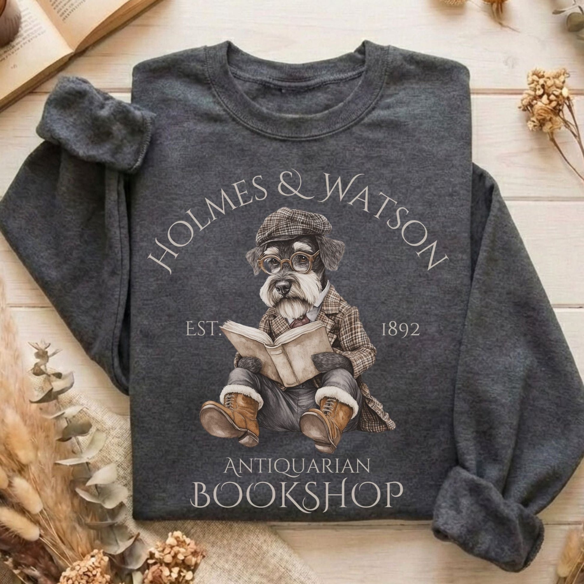 Sweatshirt Dark Heather / S Design 168 Sweatshirt The Mystic Eden