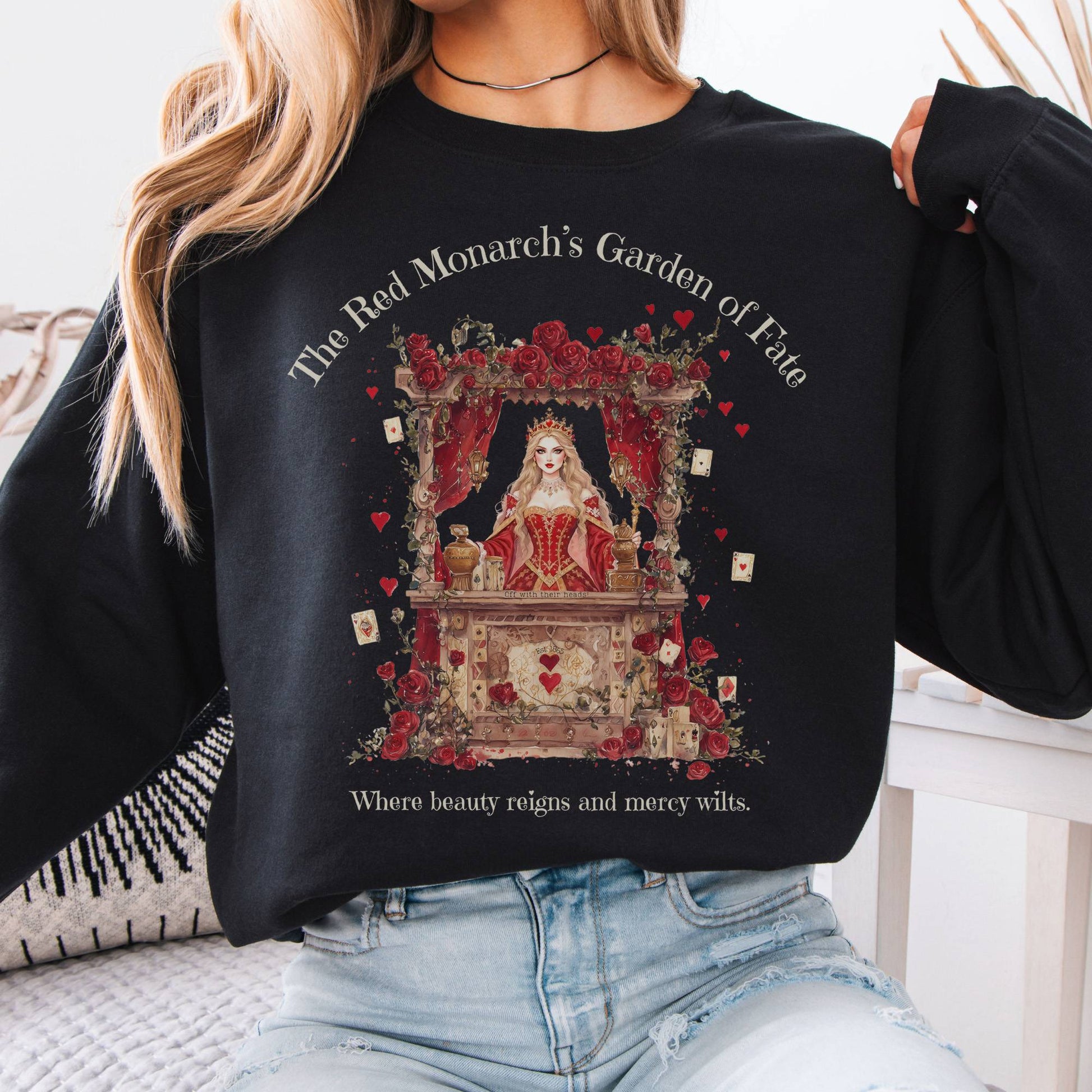 Sweatshirt Design 258 Crewneck Sweatshirt The Mystic Eden