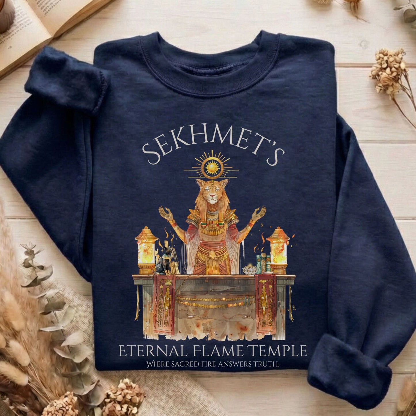 Sweatshirt Navy / S Design 264 Crewneck Sweatshirt The Mystic Eden