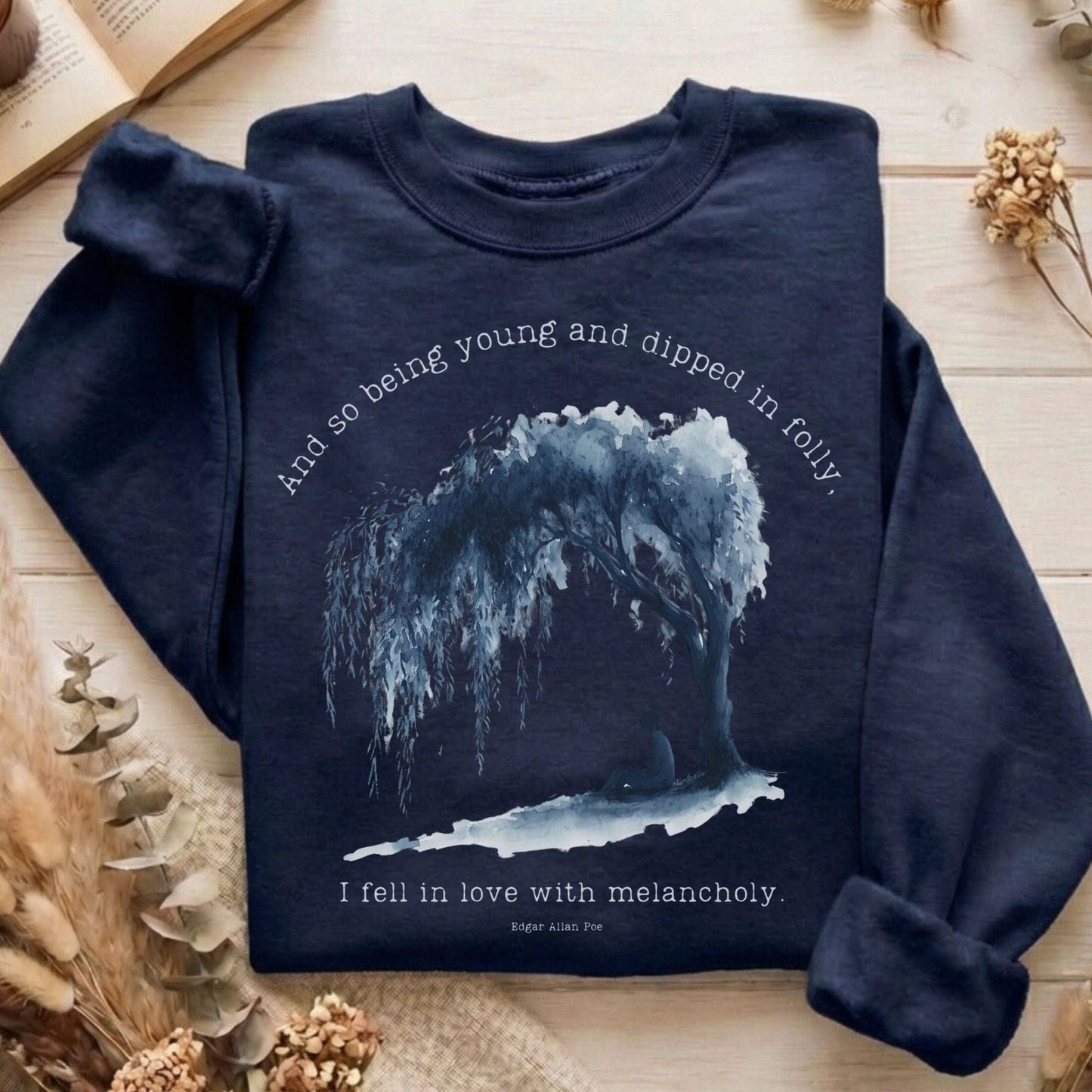 Sweatshirt Navy / S Design 143 Sweatshirt The Mystic Eden