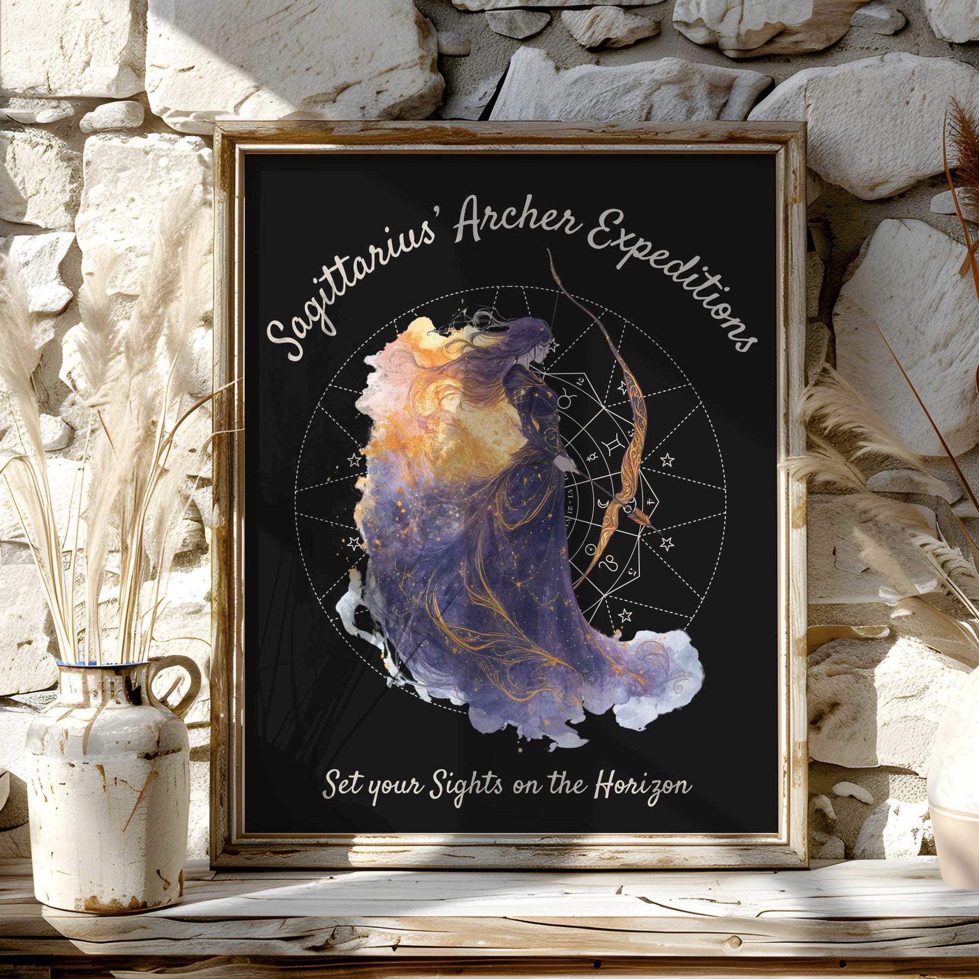 Art Prints 11″ x 14″ / Matte Design 147B - Art Print The Mystic Eden