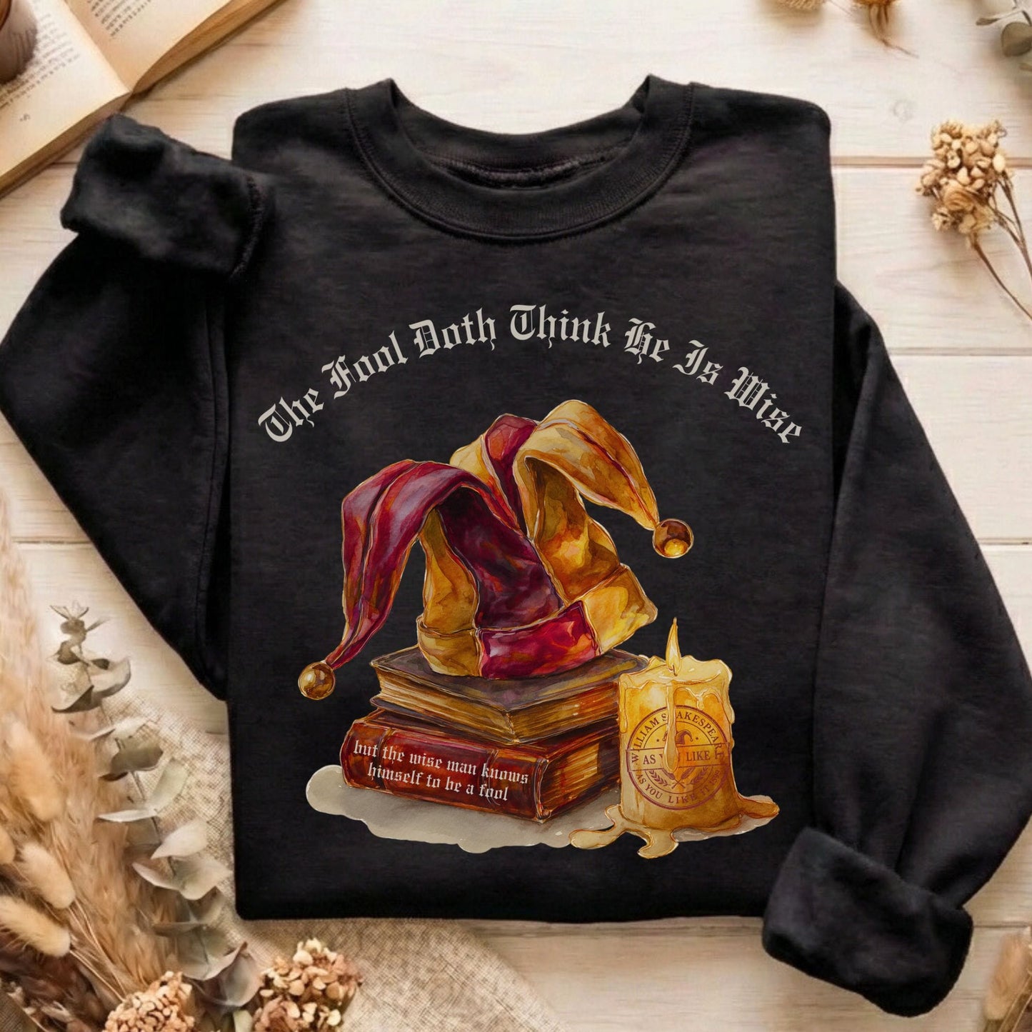 Sweatshirt Black / S Design 246 Crewneck Sweatshirt The Mystic Eden