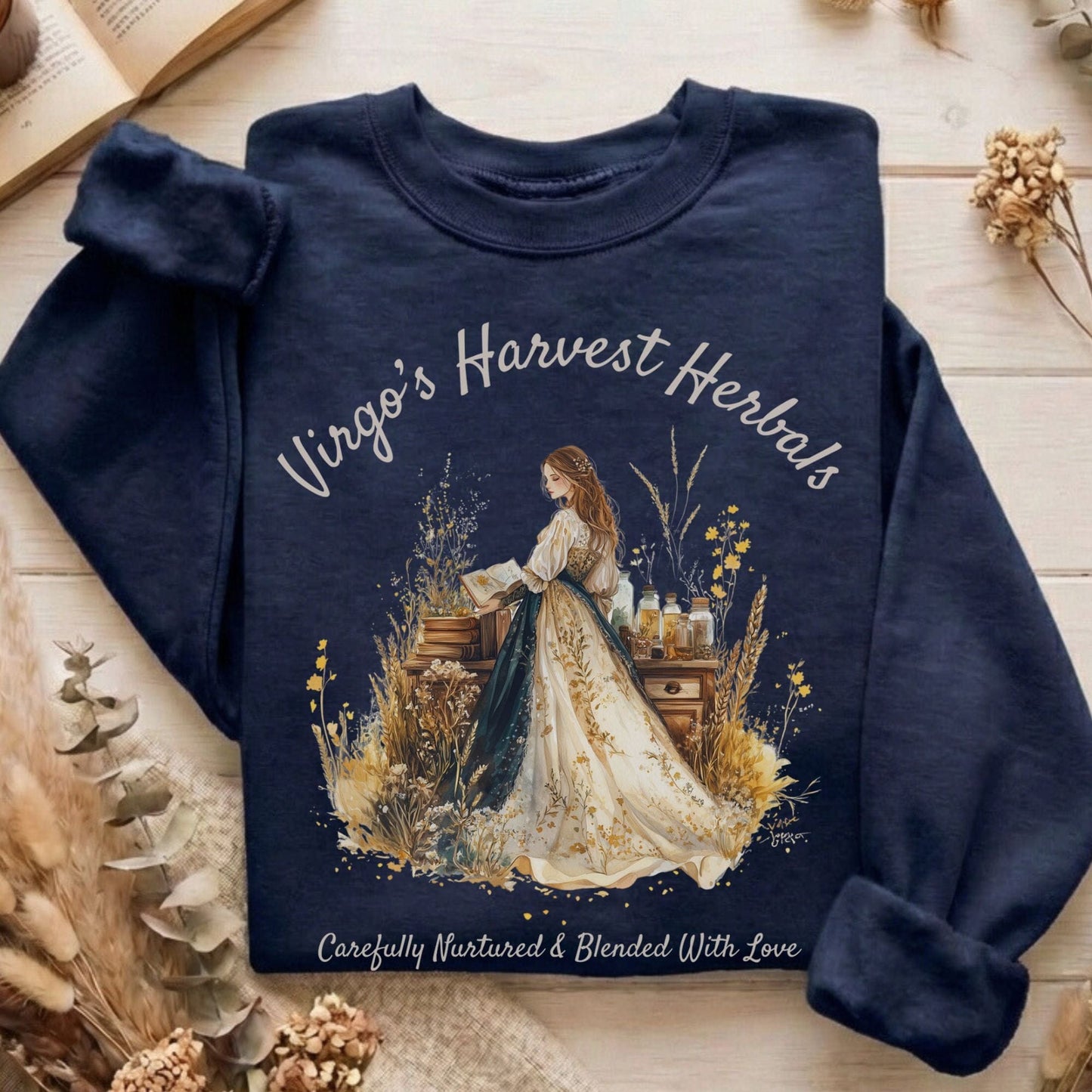 Sweatshirt Navy / S Design 159 Sweatshirt The Mystic Eden