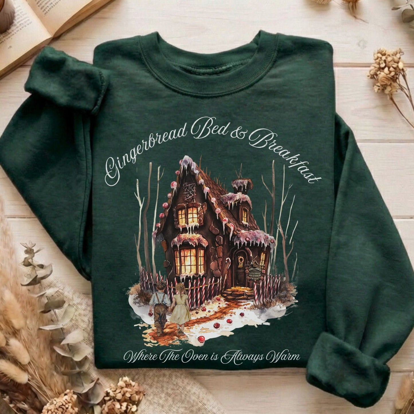 Sweatshirt Forest Green / S Design 178 Sweatshirt The Mystic Eden