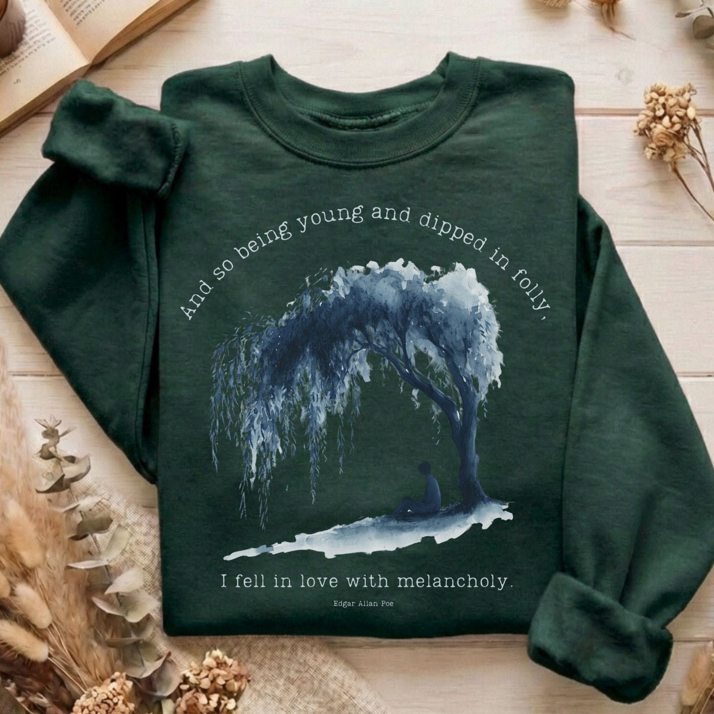 Sweatshirt Forest Green / S Design 143 Sweatshirt The Mystic Eden