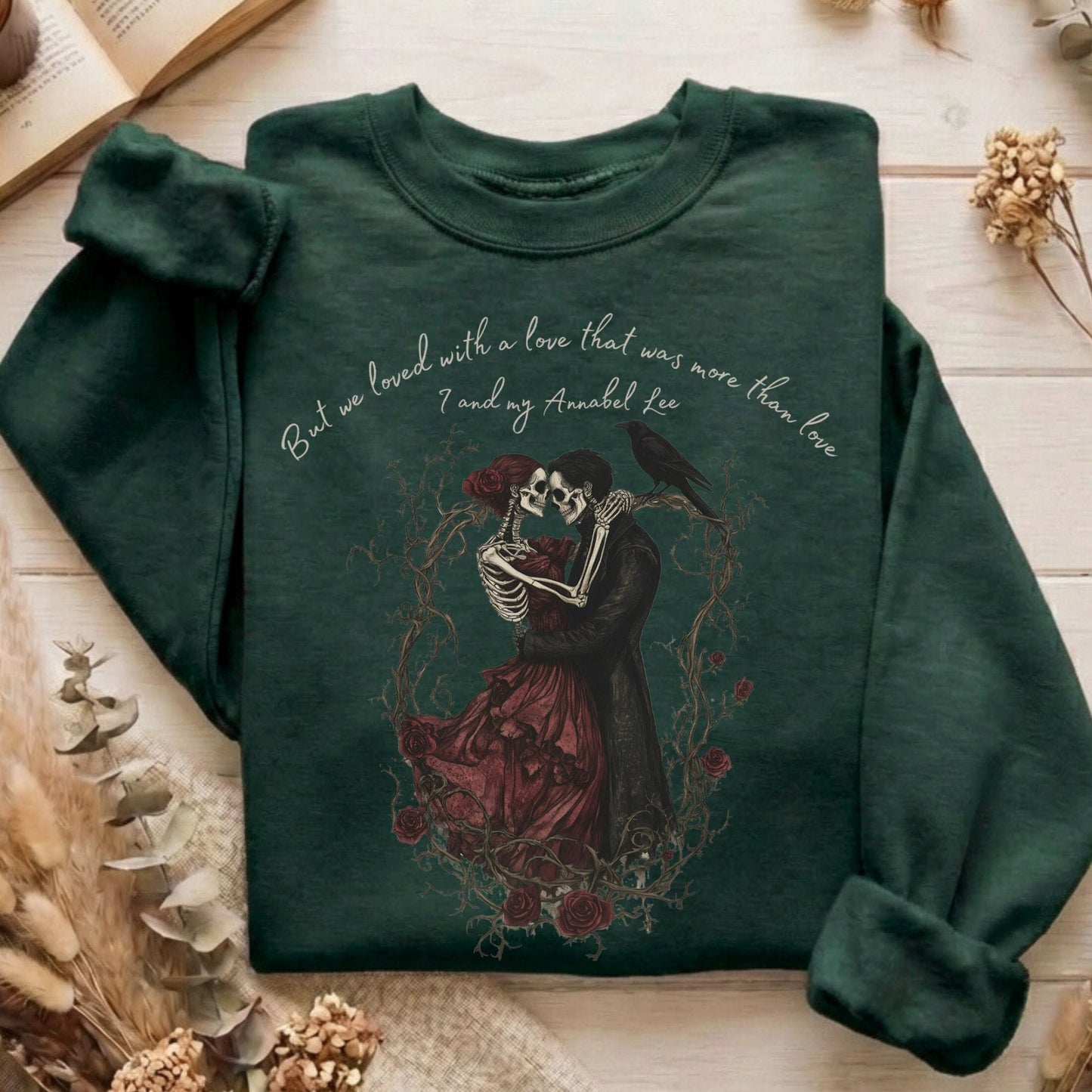 Sweatshirt Forest Green / S Design 174 Sweatshirt The Mystic Eden