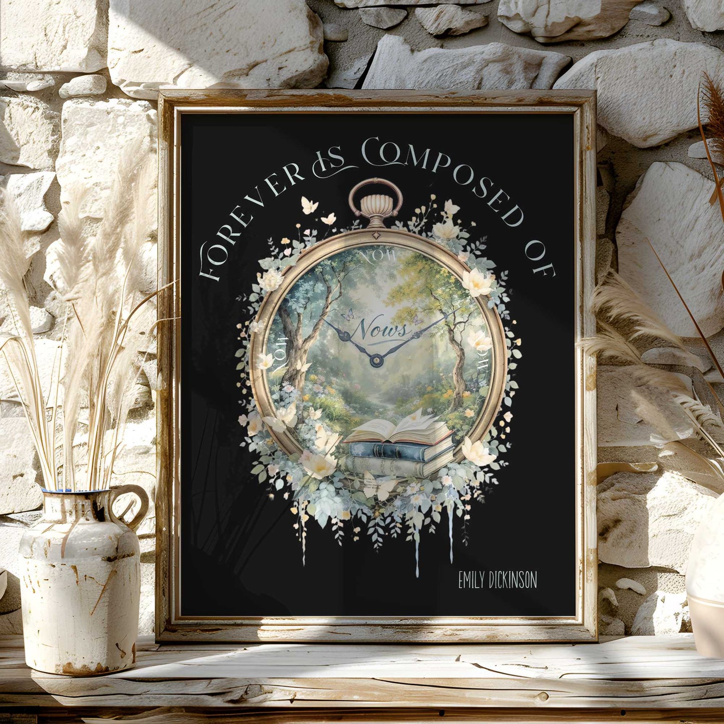 Poster 11″ x 14″ / Matte Design 240A - Art Print The Mystic Eden