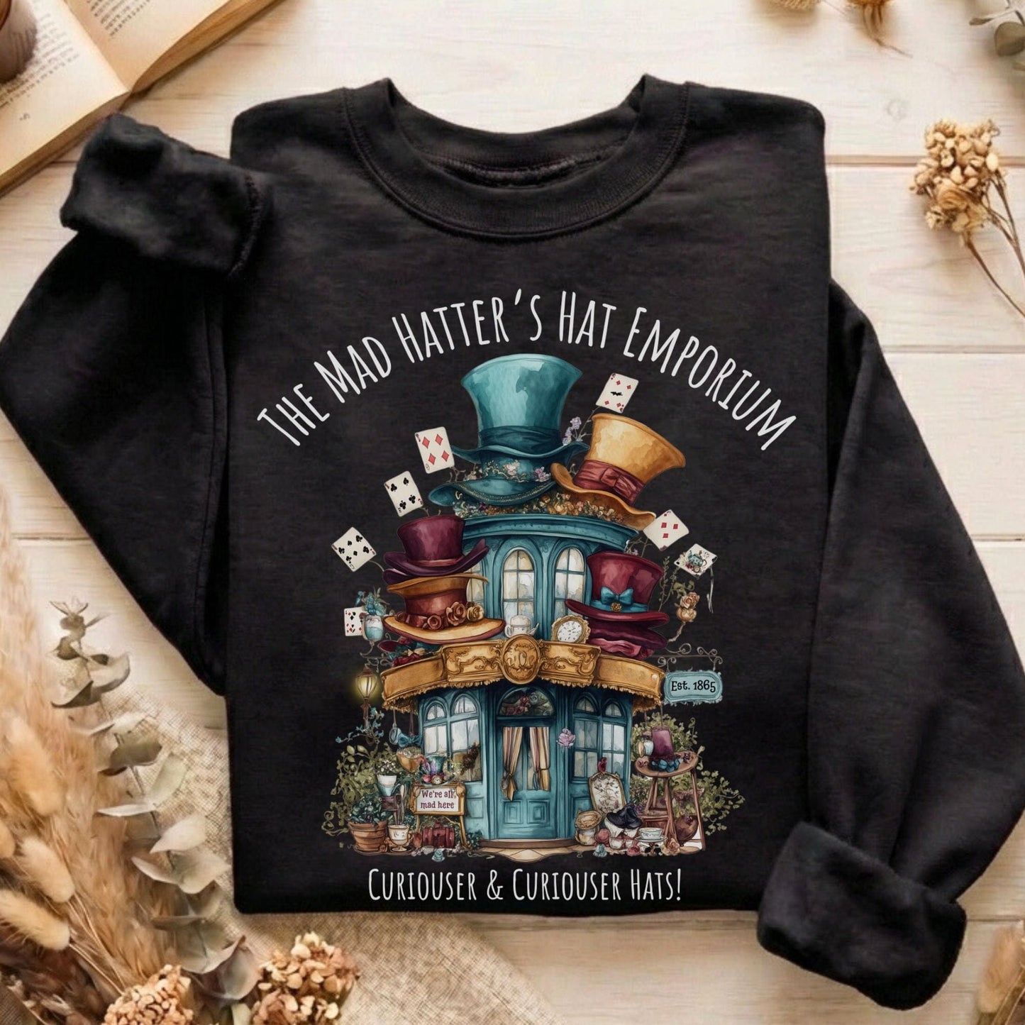 Sweatshirt Black / S Design 124 Sweatshirt The Mystic Eden