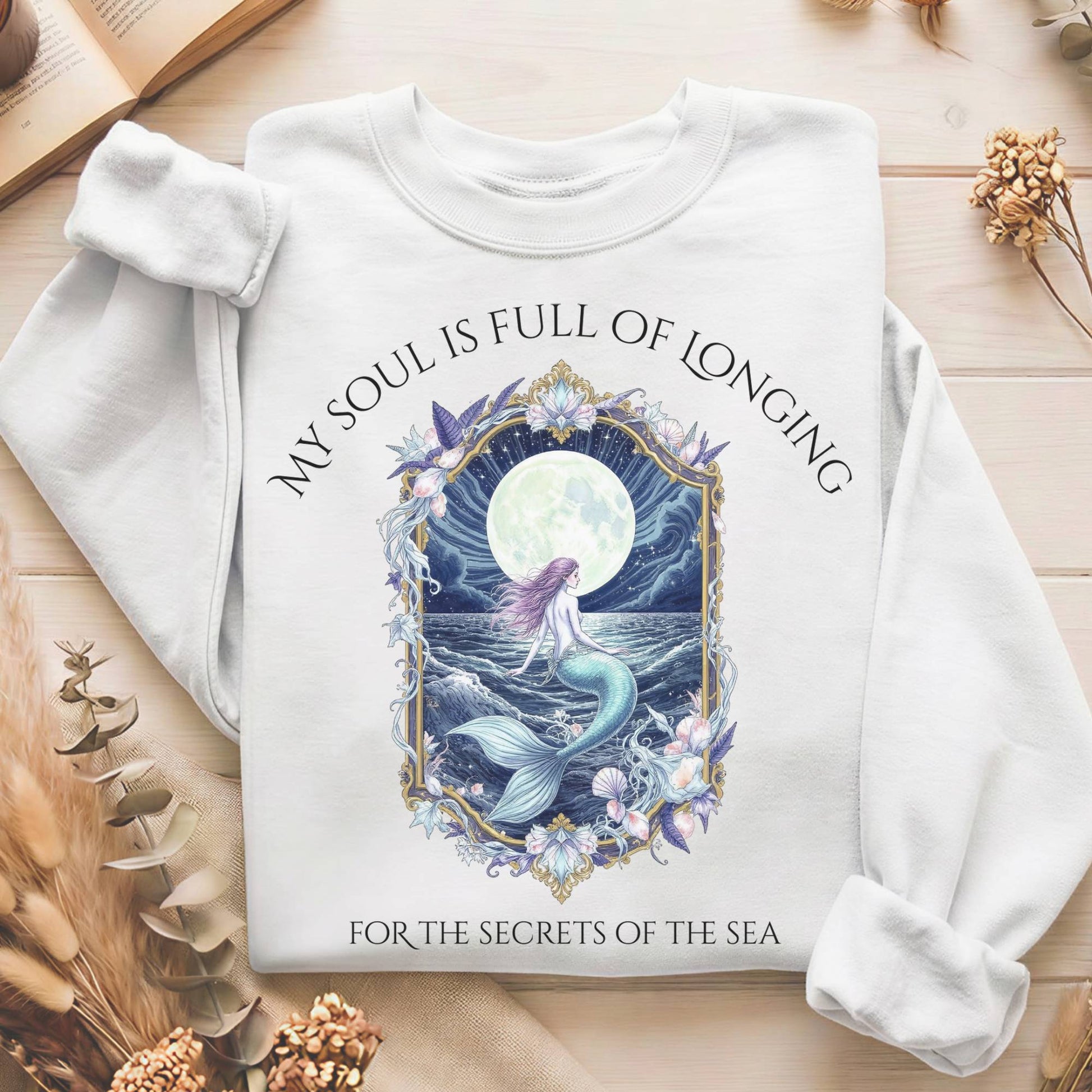 Sweatshirt White / S Design 269 Crewneck Sweatshirt The Mystic Eden