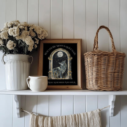 Poster 11″ x 14″ / Matte Design 278B - Art Print The Mystic Eden