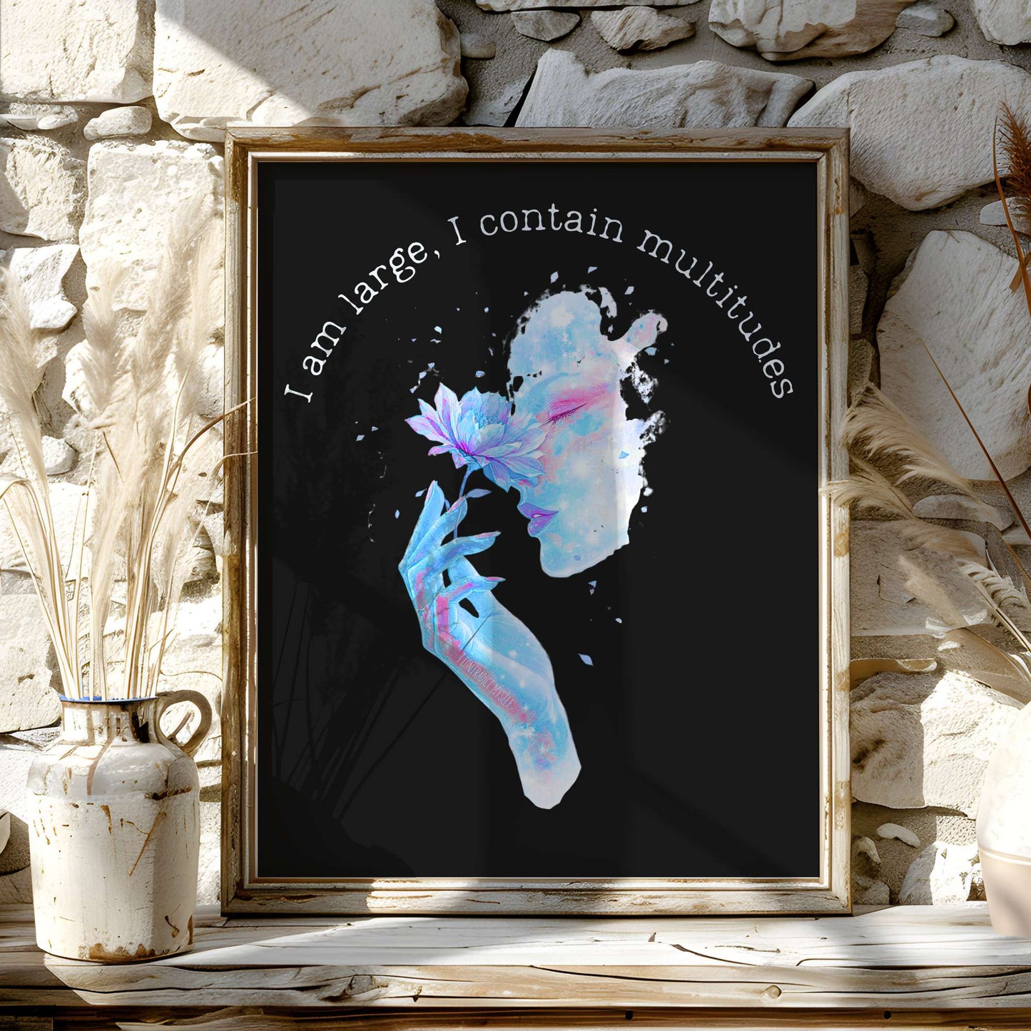Art Prints 11″ x 14″ / Matte Design 251A - Art Print The Mystic Eden