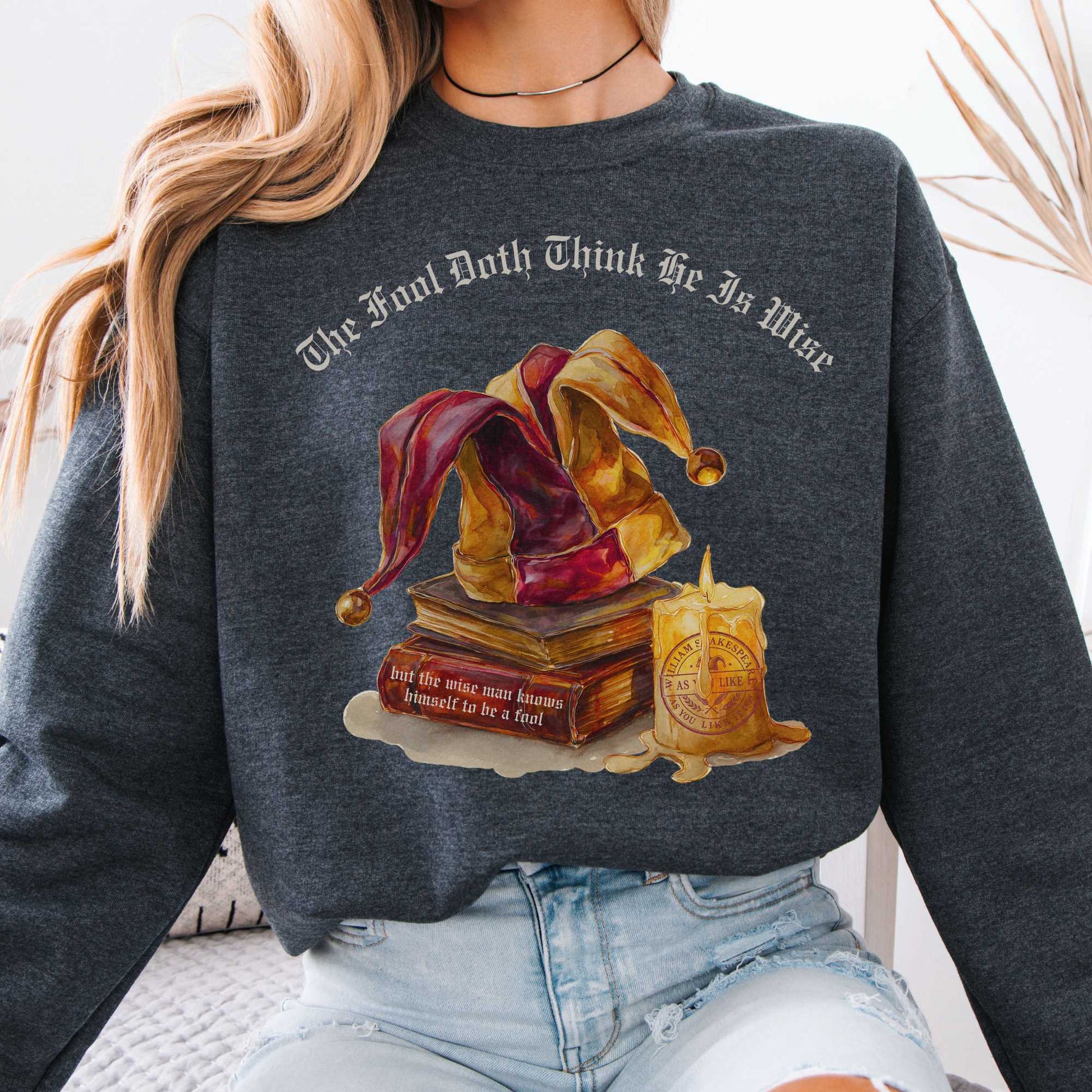 Sweatshirt Design 246 Crewneck Sweatshirt The Mystic Eden