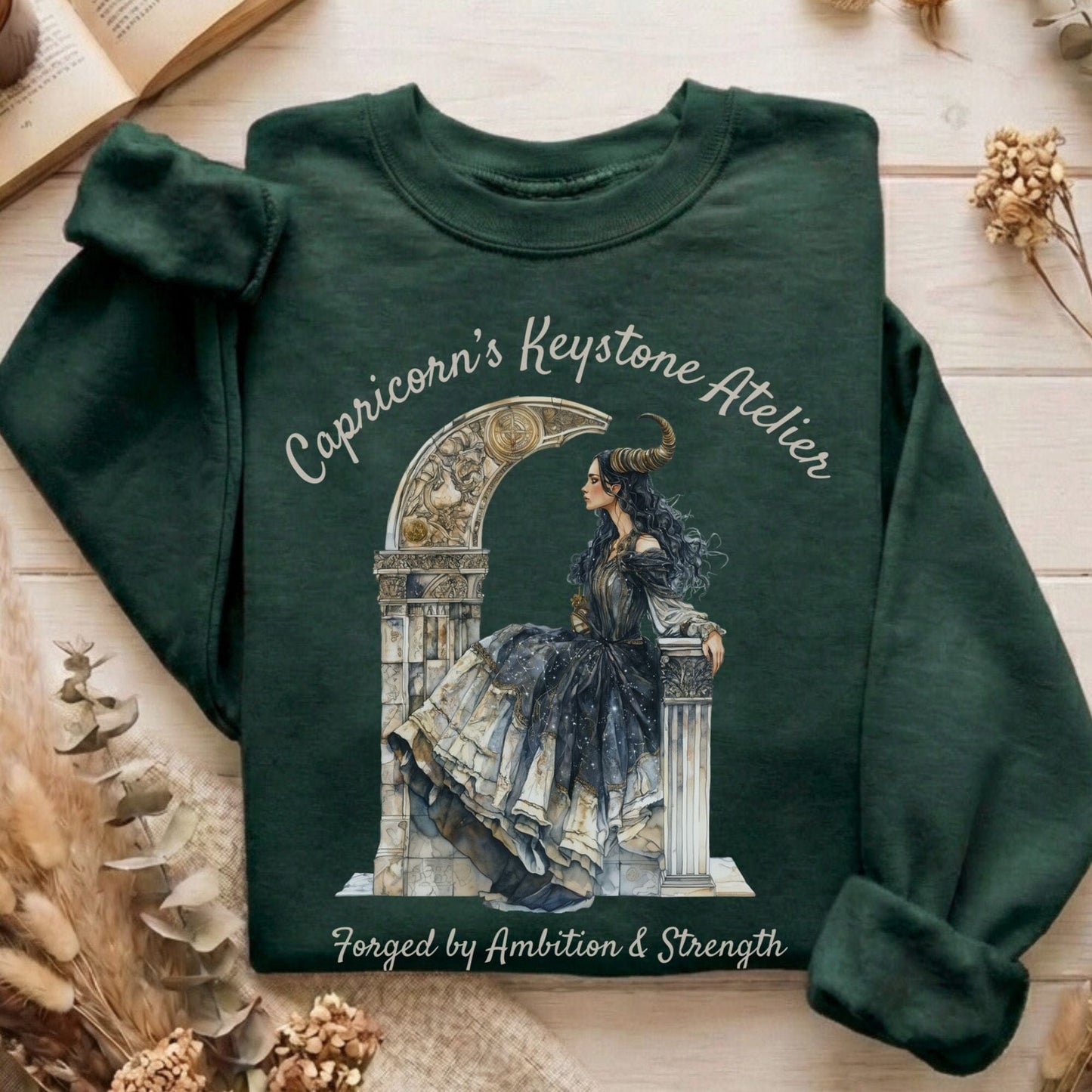 Sweatshirt Forest Green / S Design 151 Sweatshirt The Mystic Eden