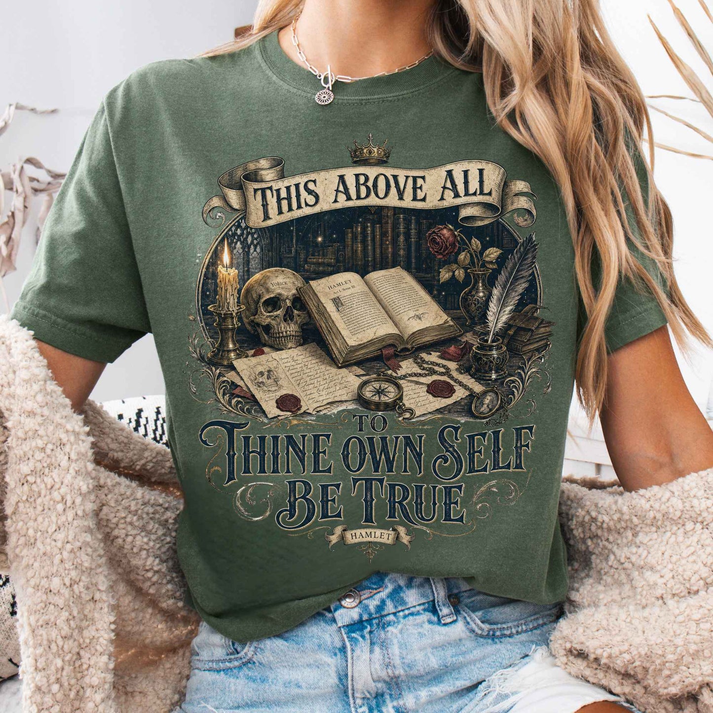 T-Shirt Moss / S Design 338 T-Shirt The Mystic Eden