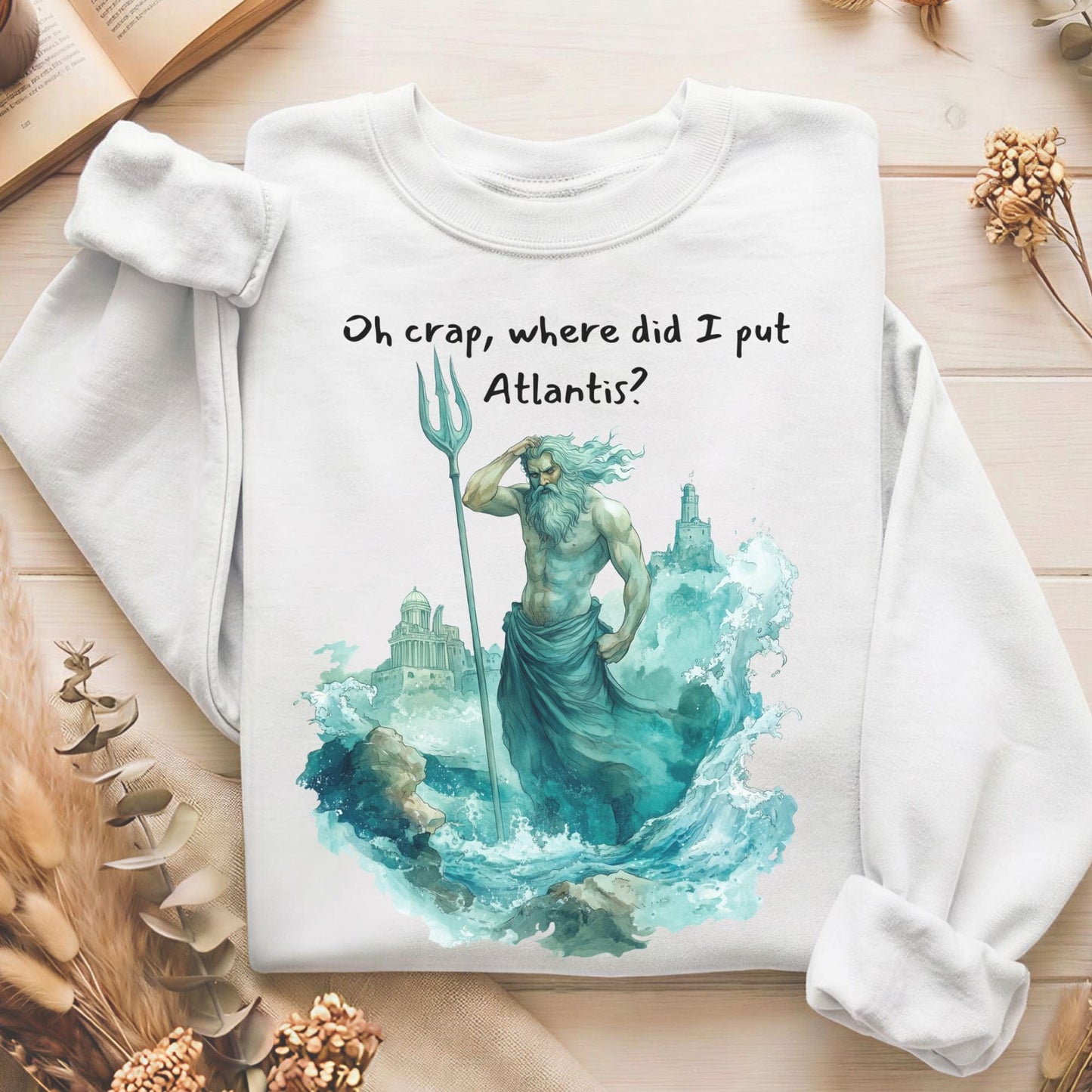 Sweatshirt White / S Design 102 Sweatshirt The Mystic Eden
