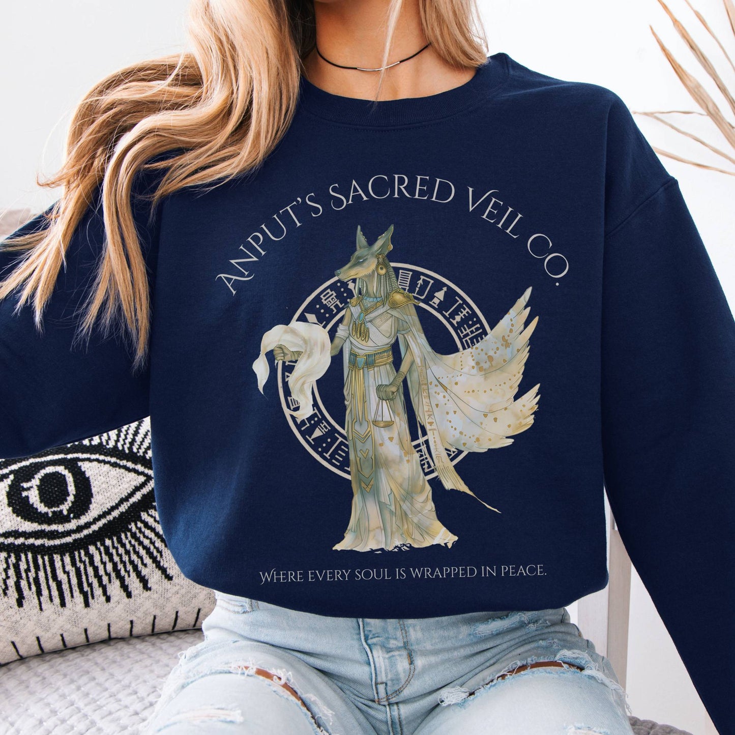 Sweatshirt Design 262 Crewneck Sweatshirt The Mystic Eden