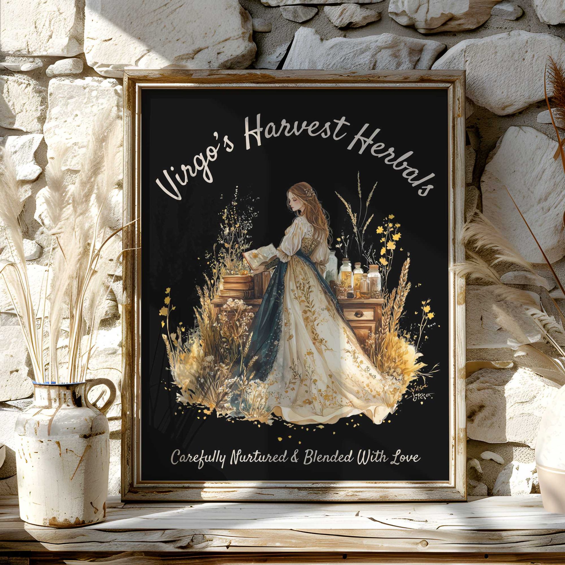 Art Prints 11″ x 14″ / Matte Design 159B - Art Print The Mystic Eden