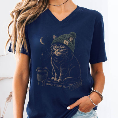 V-neck Navy / S Design 293 V-Neck The Mystic Eden