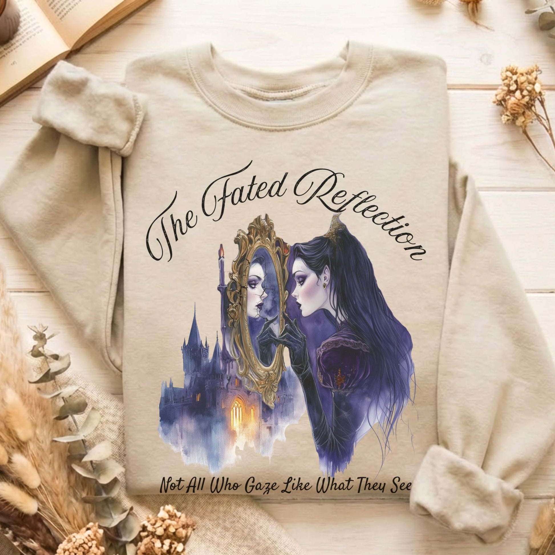 Sweatshirt Sand / S Design 188 Sweatshirt The Mystic Eden