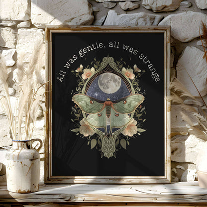 Poster 11″ x 14″ / Matte Design 267A - Art Print The Mystic Eden