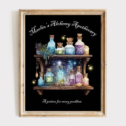 Poster 11″ x 14″ / Matte Design 125B - Art Print The Mystic Eden