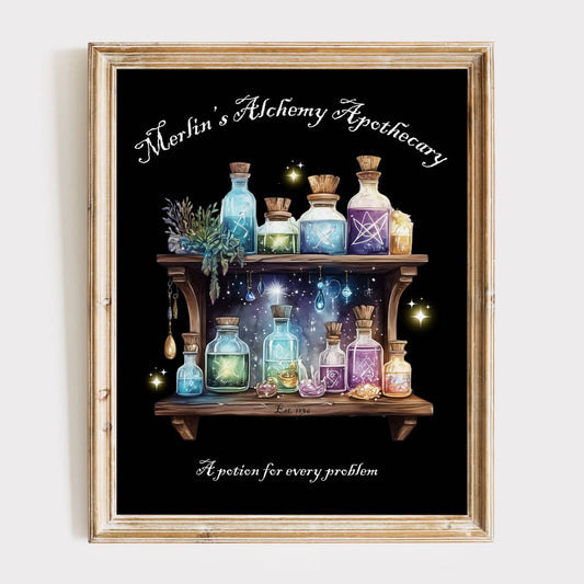 Poster 11″ x 14″ / Matte Design 125B - Art Print The Mystic Eden