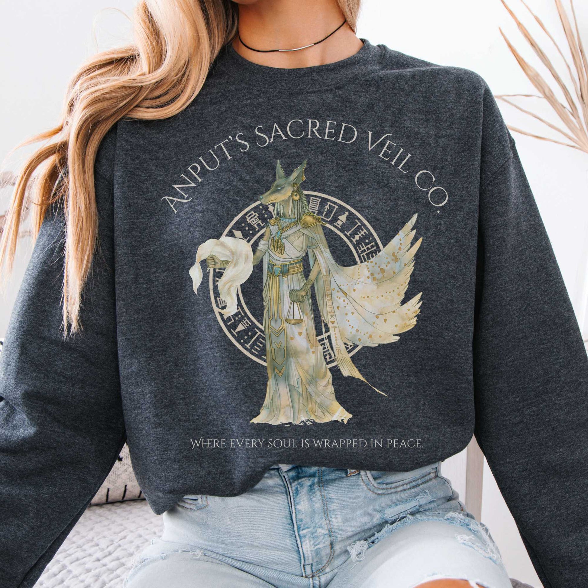 Sweatshirt Design 262 Crewneck Sweatshirt The Mystic Eden