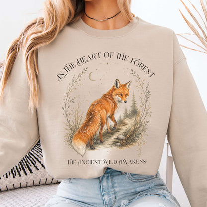 Sweatshirt Sand / S Design 310 Crewneck Sweatshirt The Mystic Eden