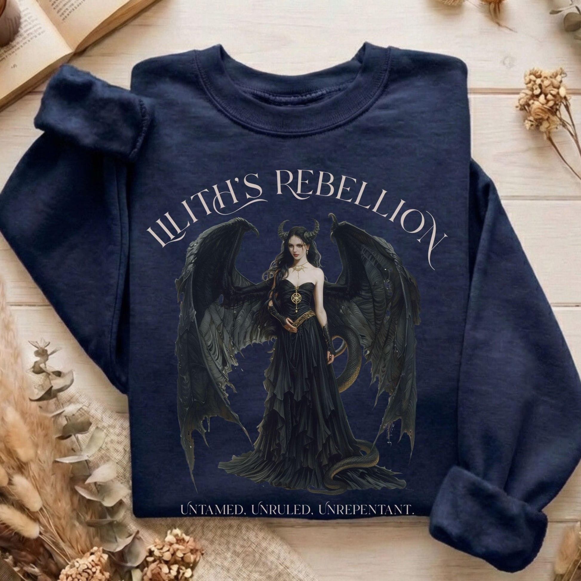 Sweatshirt Navy / S Design 213 Sweatshirt The Mystic Eden