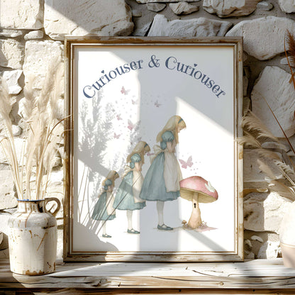Poster 11″ x 14″ / Matte Design 257B - Art Print The Mystic Eden