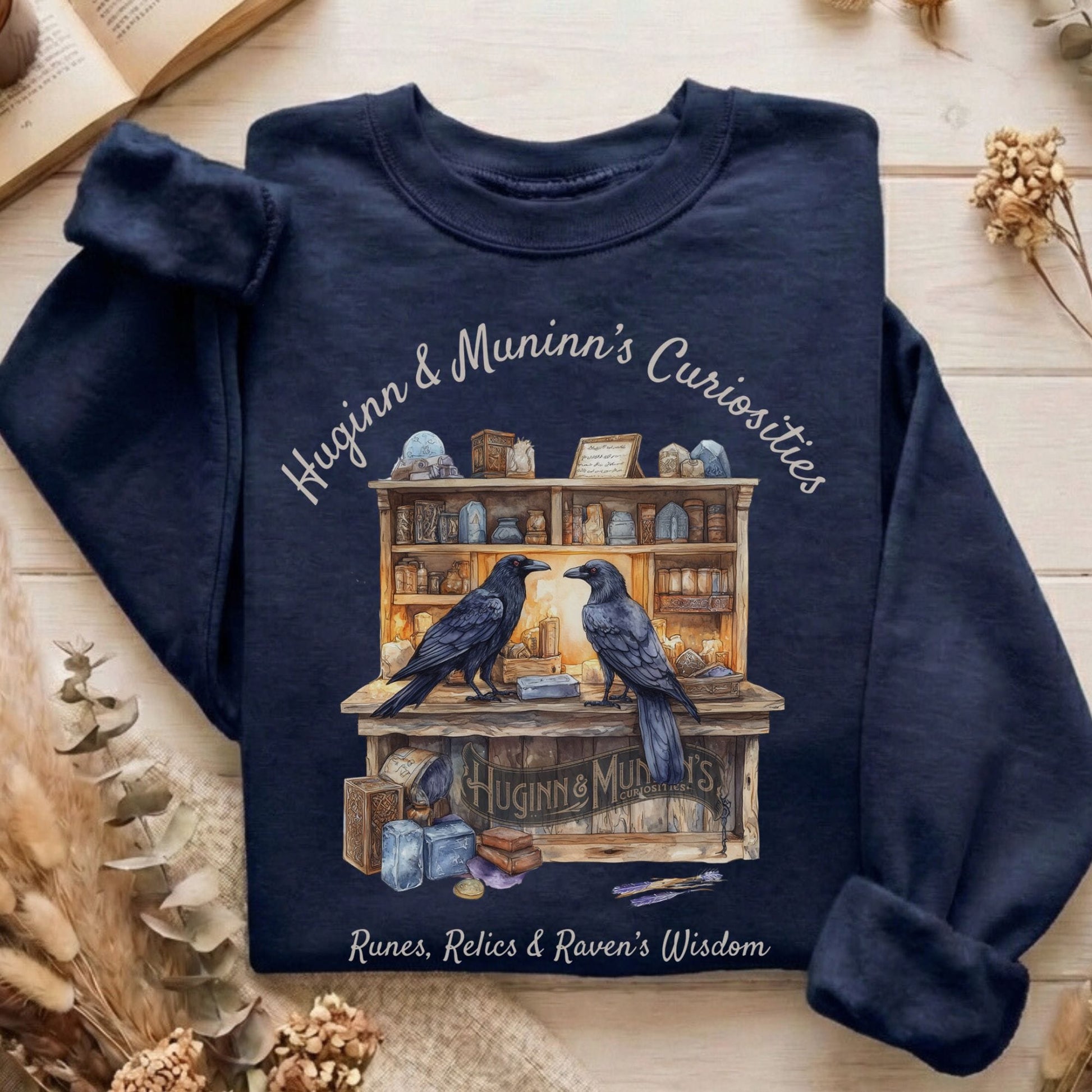 Sweatshirt Navy / S Design 163 Sweatshirt The Mystic Eden