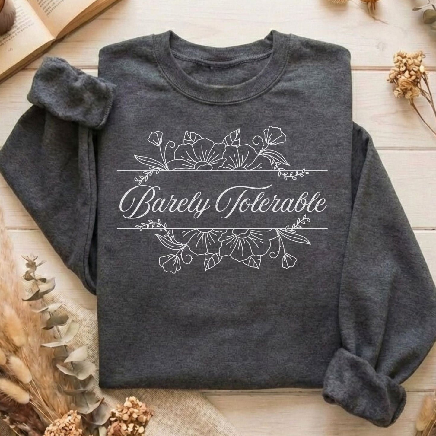 Sweatshirt Dark Heather / S Design 64 Sweatshirt The Mystic Eden