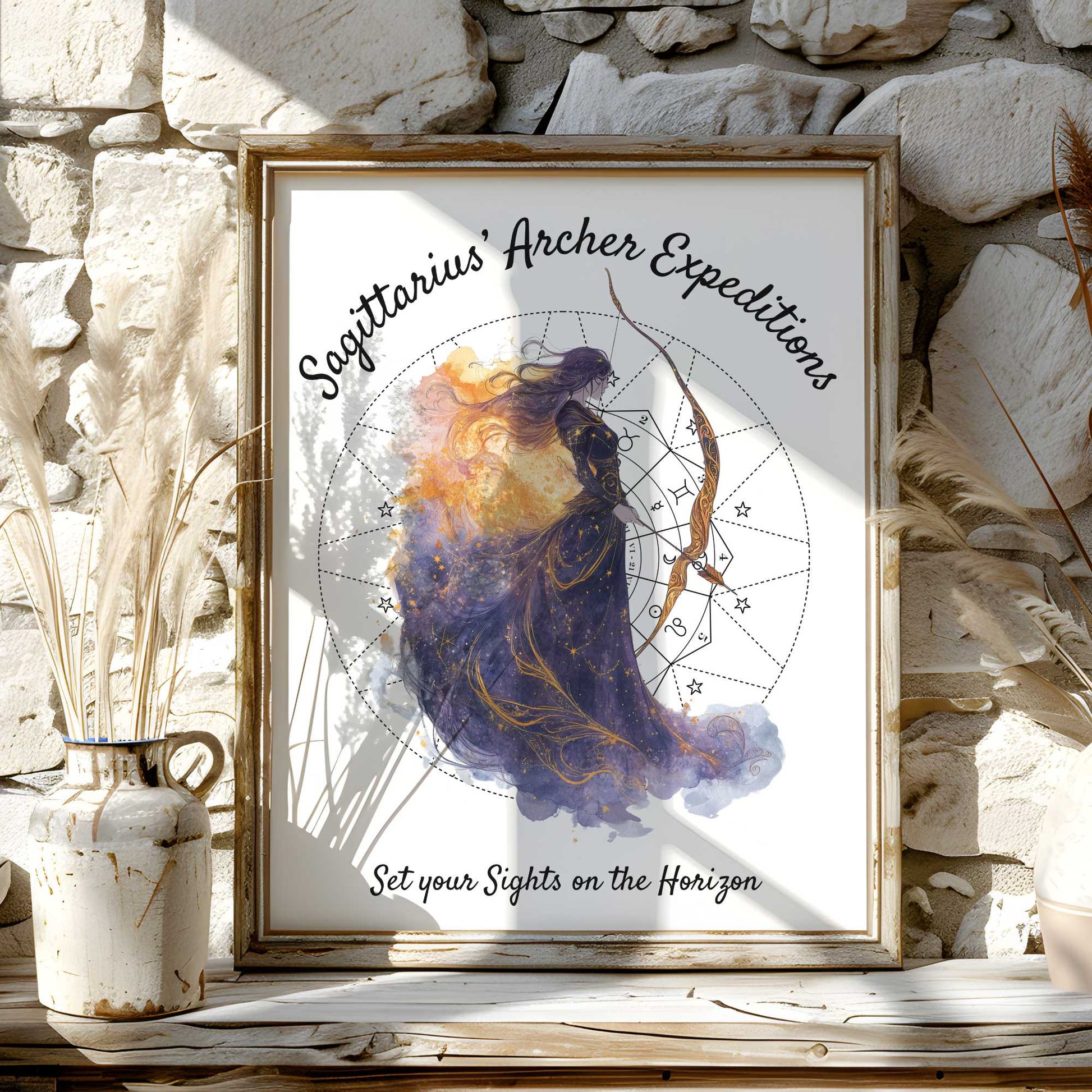Art Prints 11″ x 14″ / Matte Design 147A - Art Print The Mystic Eden