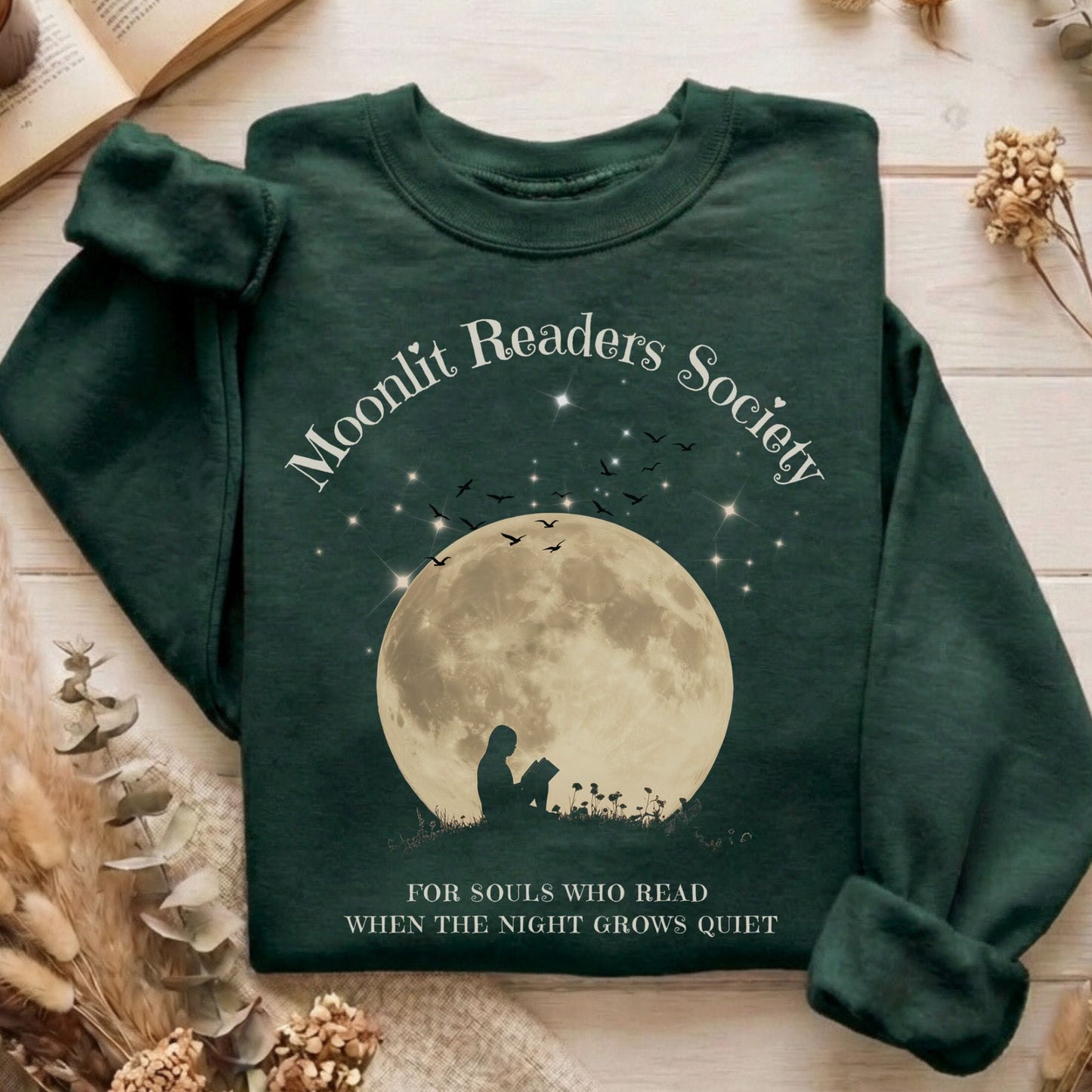 Sweatshirt Forest Green / S Design 241 Crewneck Sweatshirt The Mystic Eden