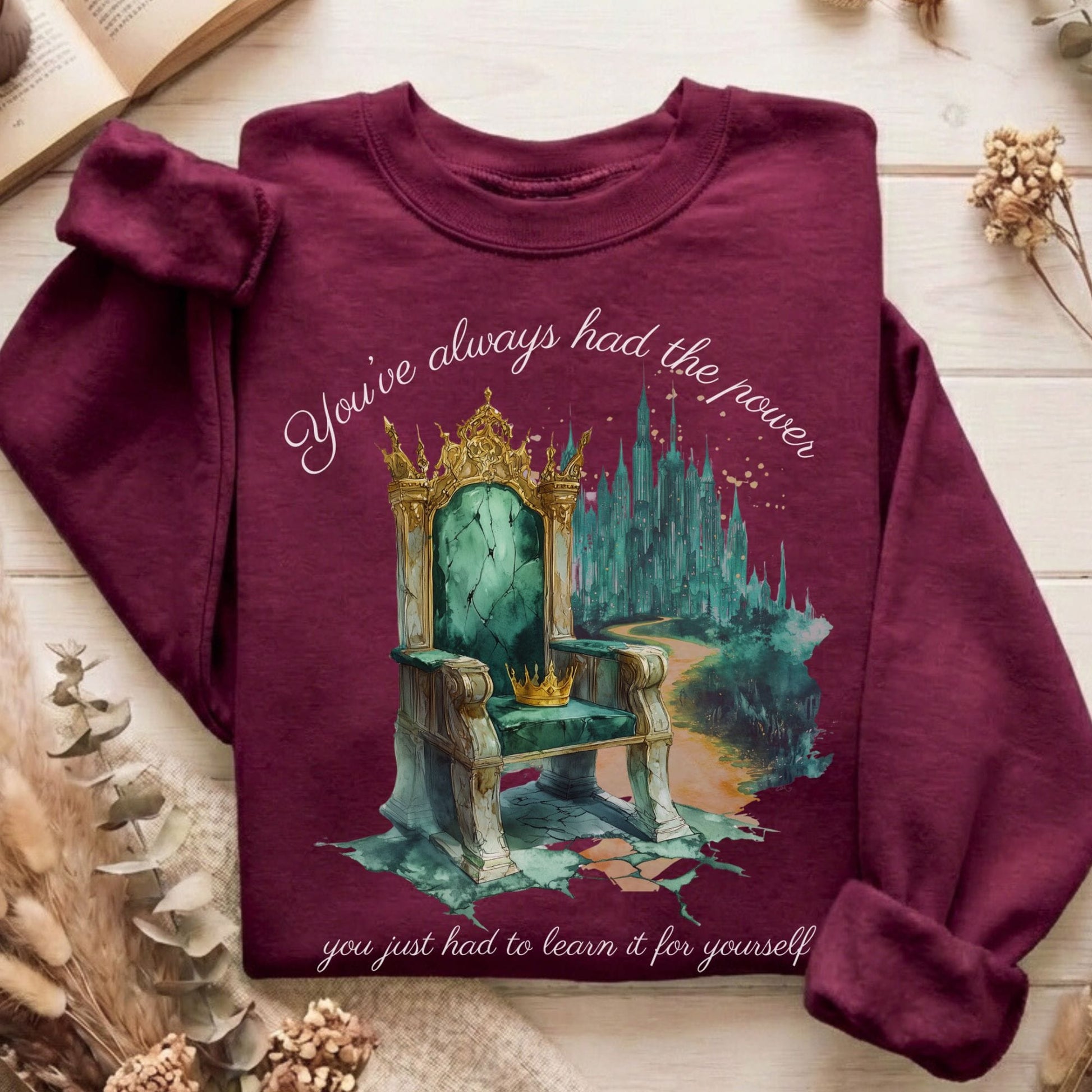 Sweatshirt Maroon / S Design 175 Sweatshirt The Mystic Eden