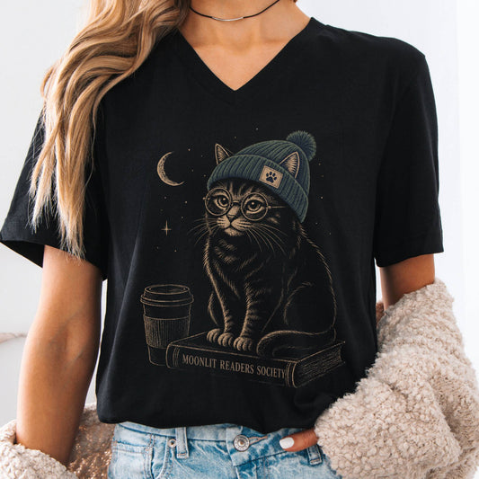 V-neck Black / S Design 293 V-Neck The Mystic Eden
