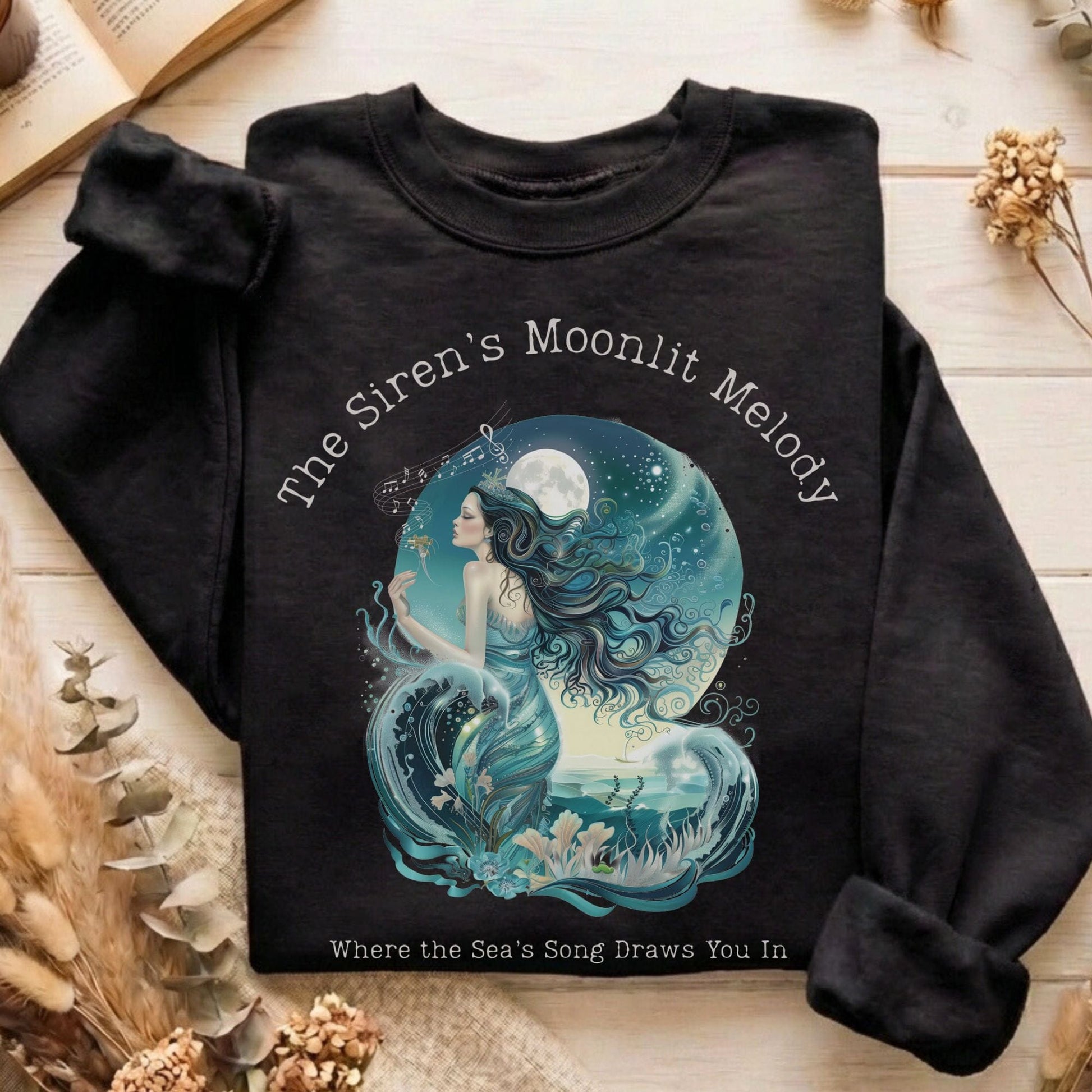 Sweatshirt Black / S Design 272 Crewneck Sweatshirt The Mystic Eden