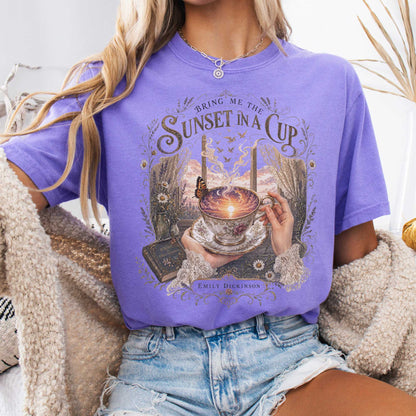 T-Shirt Violet / S Design 343 T-Shirt The Mystic Eden