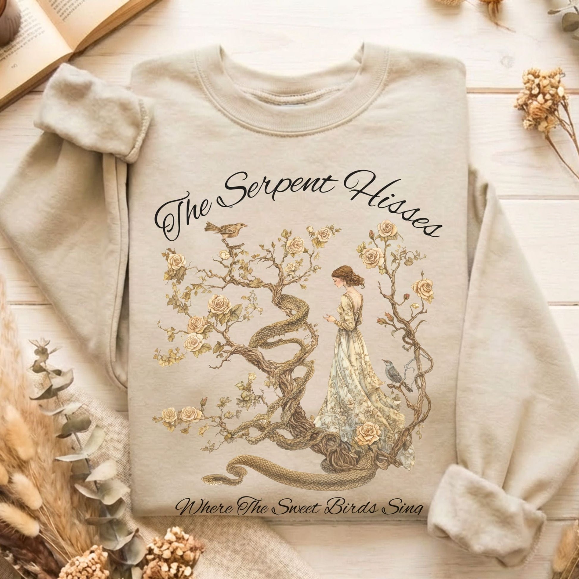Sweatshirt Sand / S Design 167 Sweatshirt The Mystic Eden