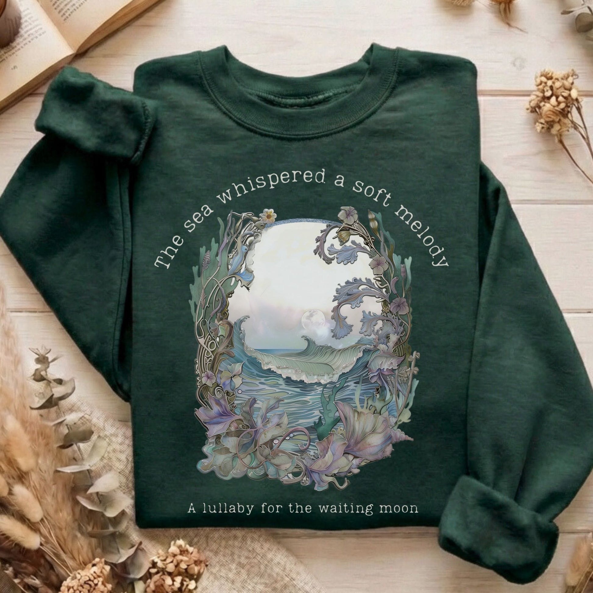 Sweatshirt Forest Green / S Design 271 Crewneck Sweatshirt The Mystic Eden