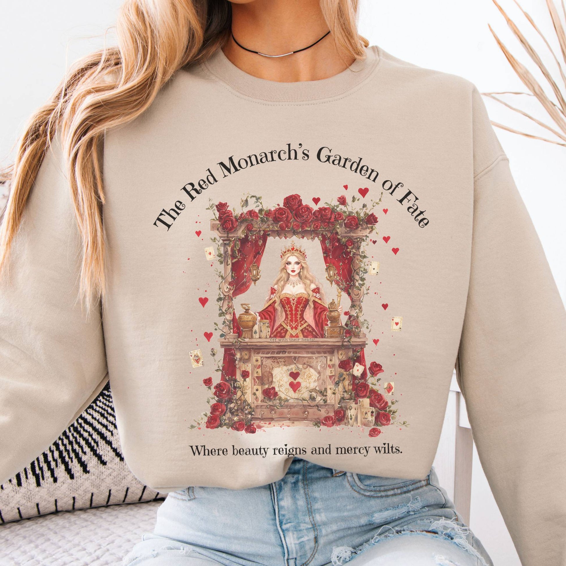Sweatshirt Design 258 Crewneck Sweatshirt The Mystic Eden