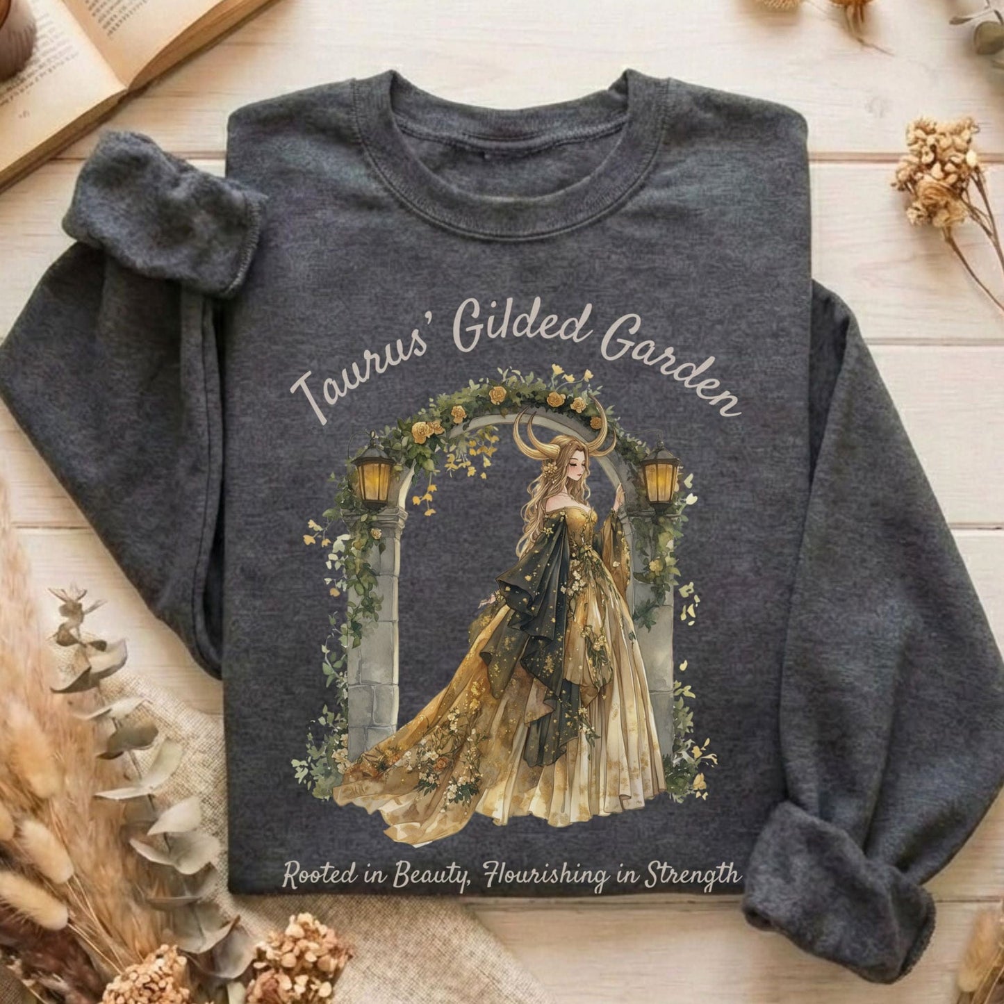 Sweatshirt Dark Heather / S Design 152 Sweatshirt The Mystic Eden